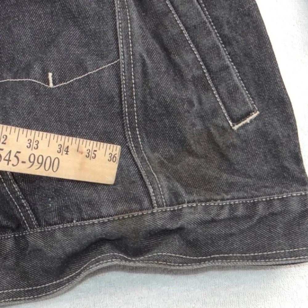 Southpole Mens XL Faded Black‎ Denis Jacket Contrast Stitch Streetwear Y2K
